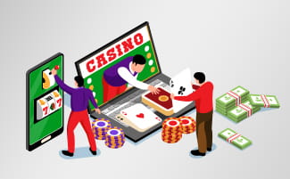 Online casino ' s met HalCash.